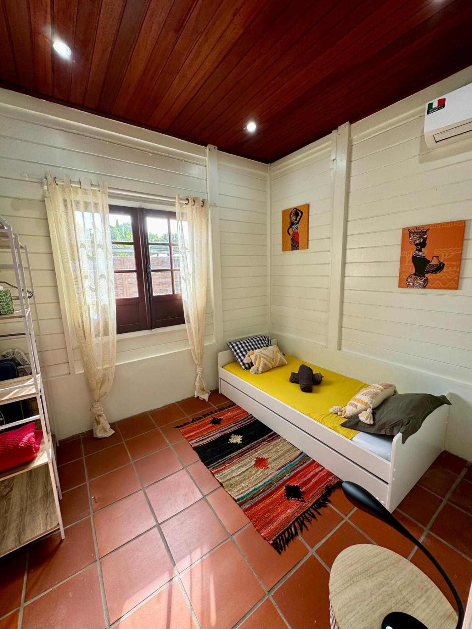 Le Gaspardo , 2 Chambres Climatisees , A 2 Mins A Pied De La Plage , Wifi , Jardin Clos, Parking ,Sans Vis-A-Vis Le Carbet Kültér fotó